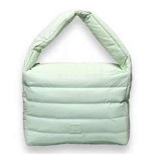 RAINS Puffy Loop Shopper Mini Bag in Mineral